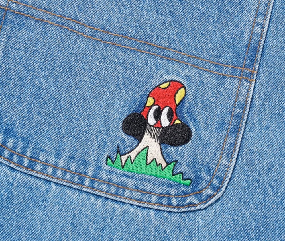 Butter Goods Denim Pants Mushroom